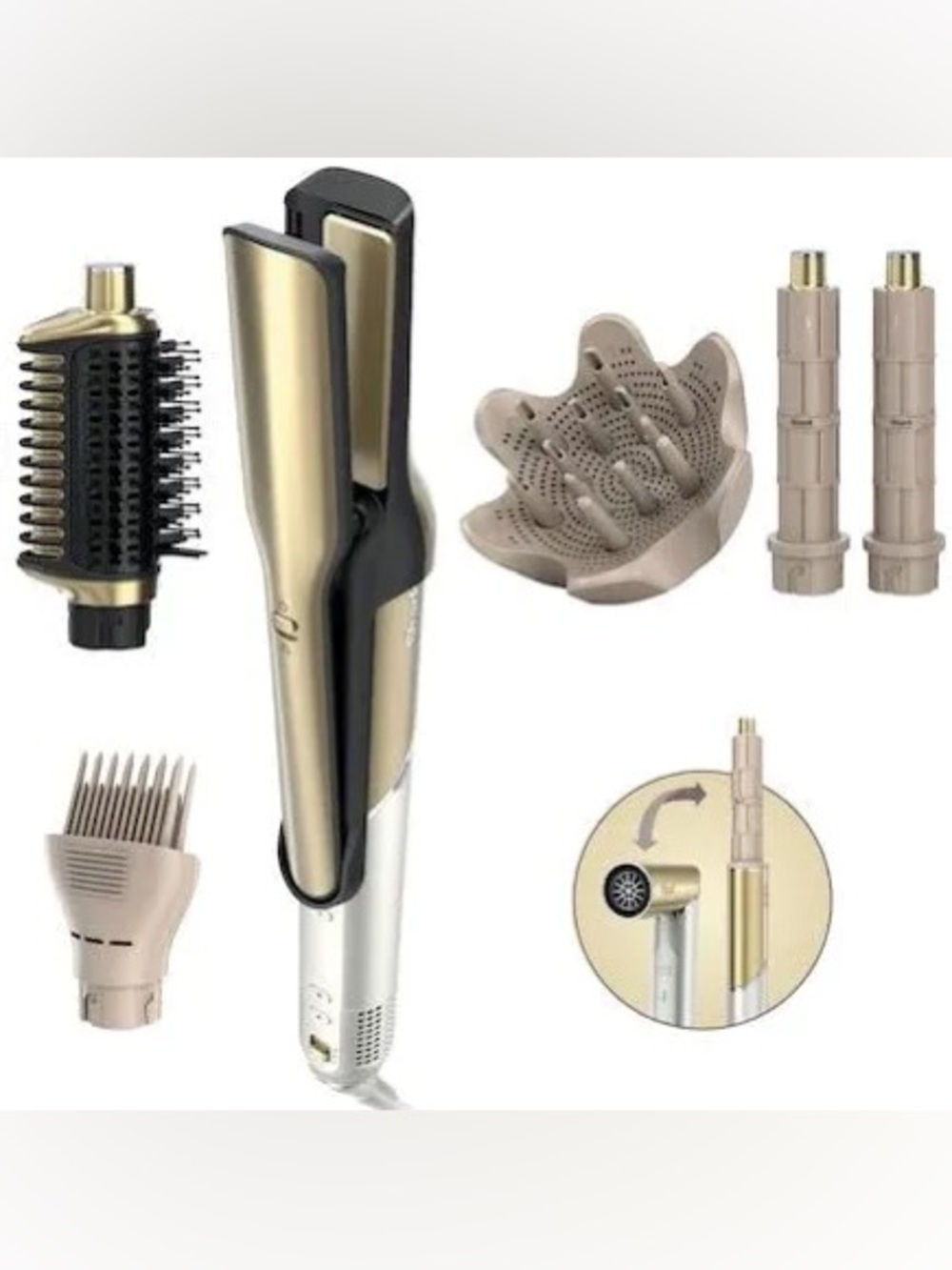 Shark Glam Hot Tool Air Styling & Drying System + Diffuser